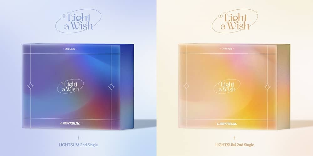 【新品未開封】Lightsum / Light a Wish LIGHTSUM LIGHT A WISH 2ND SINGLE ALBUM - Kpop USA